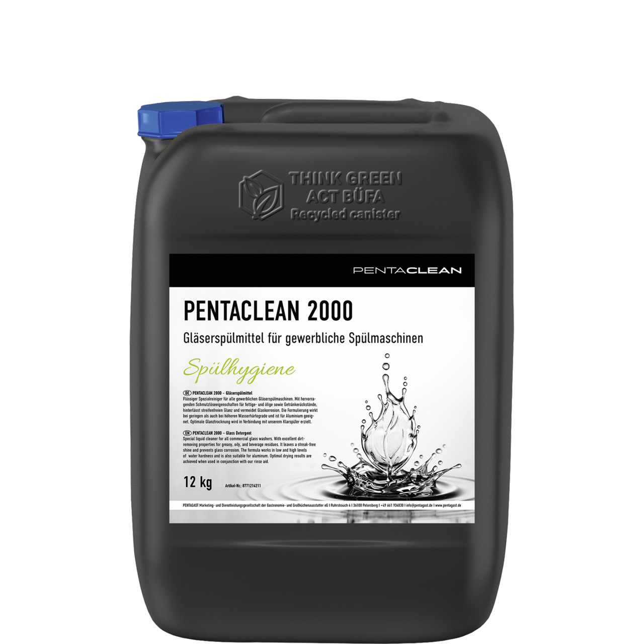 Gläserspülmaschinenreiniger PENTACLEAN 2000 / 12,00 kg